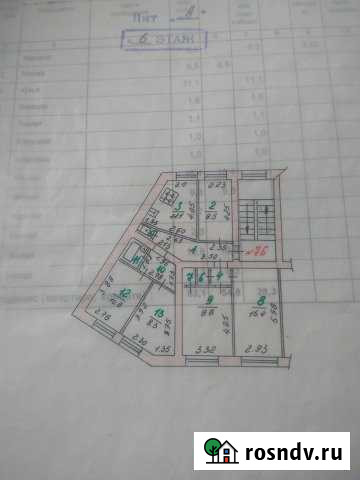 Комната 12 м² в 5-ком. кв., 6/6 эт. на продажу в Орле Орёл - изображение 1