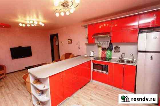 3-комнатная квартира, 55 м², 5/9 эт. в аренду посуточно в Комсомольске-на-Амуре Комсомольск-на-Амуре