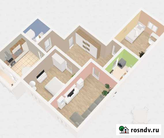 3-комнатная квартира, 79.5 м², 6/17 эт. на продажу в Самаре Самара - изображение 1