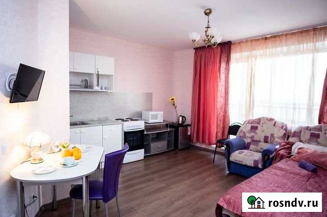 Квартира-студия, 33 м², 10/19 эт. в аренду посуточно в Челябинске Челябинск - изображение 1
