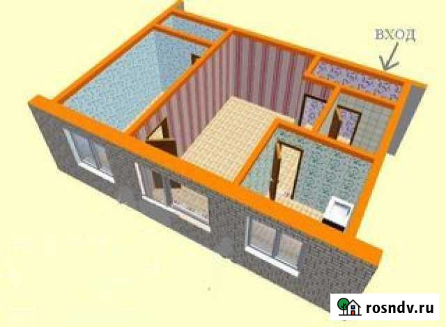 2-комнатная квартира, 45.7 м², 3/3 эт. на продажу в Бийске Бийск - изображение 1
