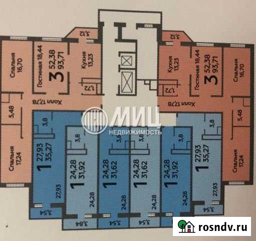Квартира-студия, 32 м², 17/17 эт. на продажу в Видном Видное - изображение 1
