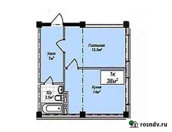 Квартира со свободной планировкой, 38 м², 9/12 эт. на продажу в Махачкале Махачкала