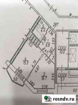 1-комнатная квартира, 44.2 м², 13/18 эт. на продажу в Пушкине Пушкин