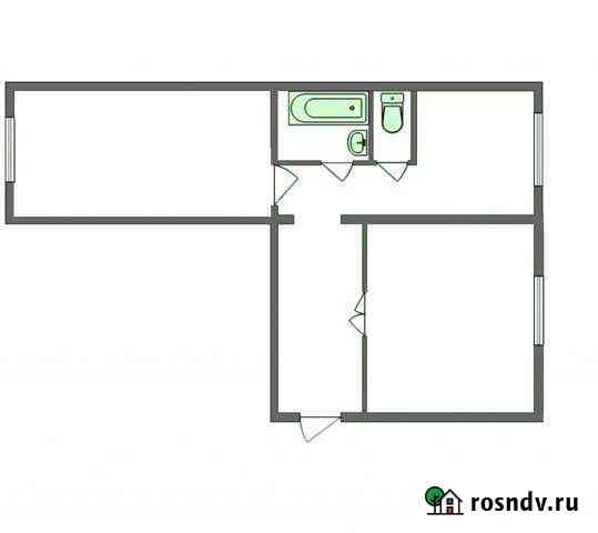 2-комнатная квартира, 56.6 м², 1/5 эт. на продажу в Надыме Надым