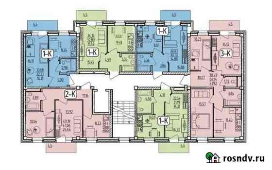 1-комнатная квартира, 33.7 м², 2/9 эт. на продажу в Улан-Удэ Улан-Удэ