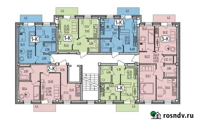 1-комнатная квартира, 33.7 м², 2/9 эт. на продажу в Улан-Удэ Улан-Удэ - изображение 1