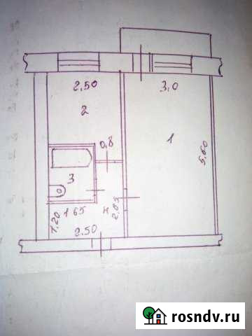 1-комнатная квартира, 31.4 м², 3/5 эт. на продажу в Балахне Балахна - изображение 1