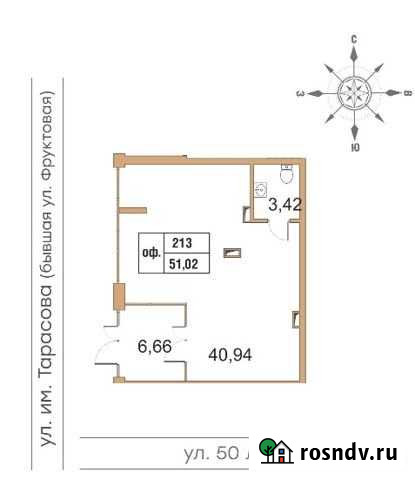 Помещение свободного назначения, 51.02 кв.м. Ижевск - изображение 1