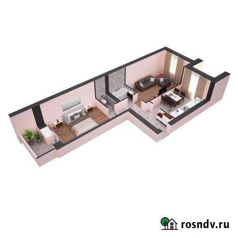 2-комнатная квартира, 57 м², 5/5 эт. на продажу в Салавате Салават - изображение 1