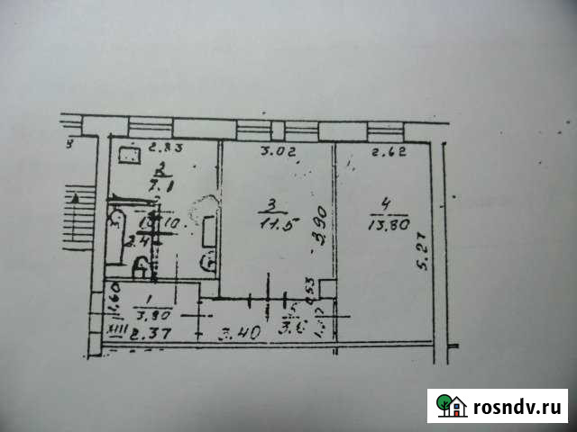 2-комнатная квартира, 42.2 м², 2/2 эт. на продажу в Белоомуте Белоомут - изображение 1
