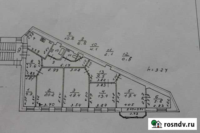 5-комнатная квартира, 128 м², 3/5 эт. на продажу в Санкт-Петербурге Санкт-Петербург - изображение 1