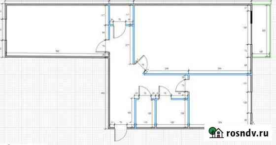 2-комнатная квартира, 51.2 м², 3/5 эт. на продажу в Кузьмоловском Кузьмоловский