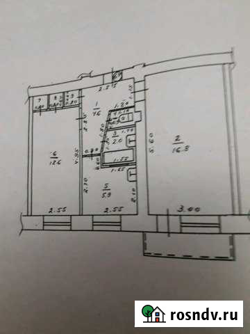 2-комнатная квартира, 44 м², 5/5 эт. на продажу в Кунгуре Кунгур - изображение 1
