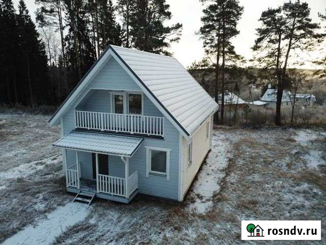 Коттедж 112 м² на участке 8 сот. в аренду на длительный срок в Каменке Ленинградской области Каменка - изображение 1