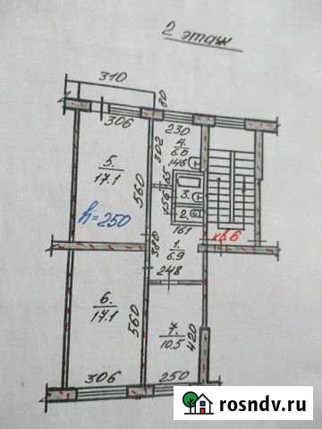 3-комнатная квартира, 60 м², 2/5 эт. на продажу в Черногорске Черногорск - изображение 1