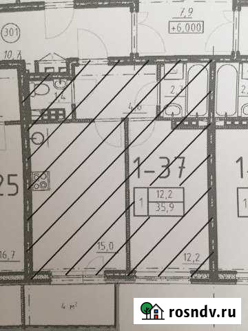 1-комнатная квартира, 39.9 м², 3/4 эт. на продажу в Сертолово Сертолово - изображение 1