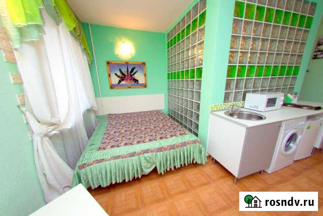 Квартира-студия, 25 м², 3/5 эт. в аренду посуточно в Новосибирске Новосибирск - изображение 1