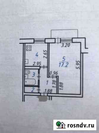 1-комнатная квартира, 34.7 м², 4/5 эт. на продажу в Ухте Ухта