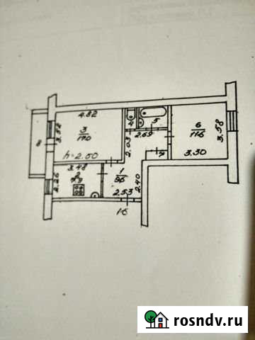 2-комнатная квартира, 53.4 м², 1/5 эт. на продажу в Вышнем Волочке Вышний Волочек - изображение 1