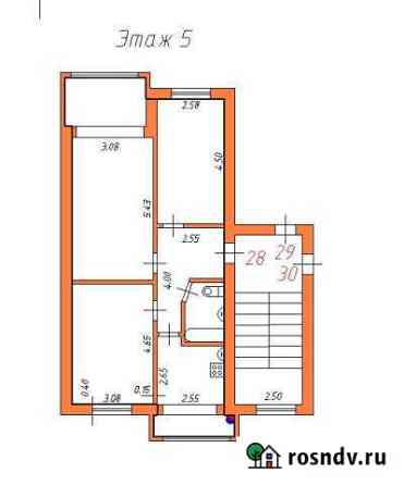 3-комнатная квартира, 67 м², 5/5 эт. на продажу во Владикавказе Владикавказ