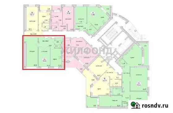 2-комнатная квартира, 54.6 м², 9/16 эт. на продажу в Новосибирске Новосибирск