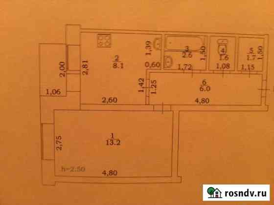 1-комнатная квартира, 33.2 м², 2/2 эт. на продажу в Займище Займище