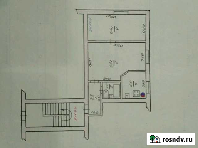 2-комнатная квартира, 45 м², 1/4 эт. на продажу в Моздоке Моздок - изображение 1