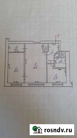 2-комнатная квартира, 42 м², 2/5 эт. на продажу в Магадане Магадан - изображение 1