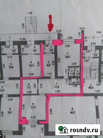 Офисное помещение, 80 кв.м. Магнитогорск - изображение 1