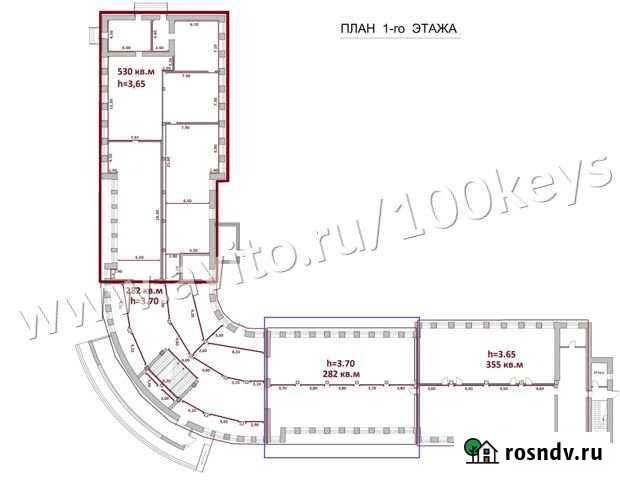 Помещение свободного назначения, 260 кв.м. Коломна - изображение 1