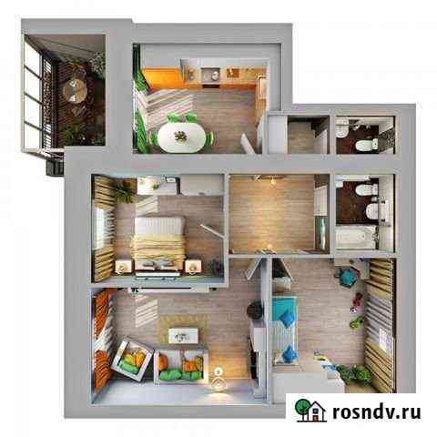 3-комнатная квартира, 81 м², 1/10 эт. на продажу в Казани Казань