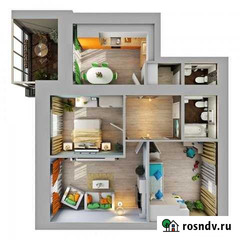 3-комнатная квартира, 81 м², 1/10 эт. на продажу в Казани Казань - изображение 1