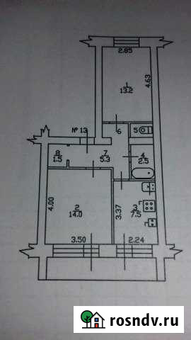 2-комнатная квартира, 46 м², 1/2 эт. на продажу в Гороховце Гороховец - изображение 1