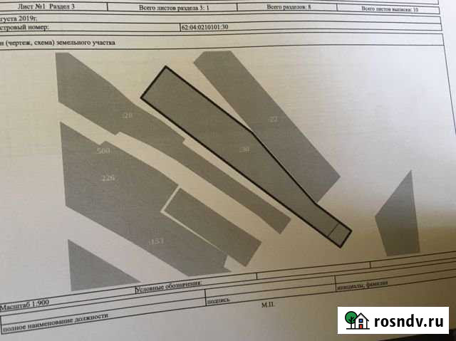 Участок ИЖС 20 сот. на продажу в Касимове Касимов - изображение 1