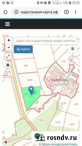 Участок СНТ, ДНП 375 сот. в аренду в Городце Городец - изображение 1