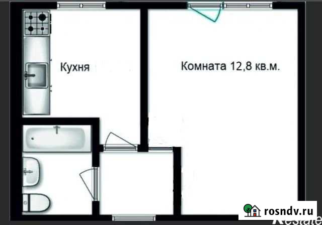 1-комнатная квартира, 22 м², 5/5 эт. на продажу в Оле Ола - изображение 1