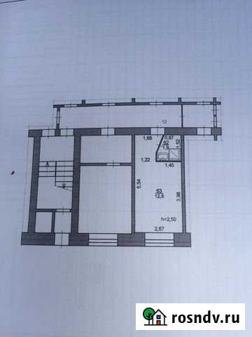 Квартира-студия, 14.7 м², 1/3 эт. на продажу в Благовещенске Амурской области Благовещенск - изображение 1