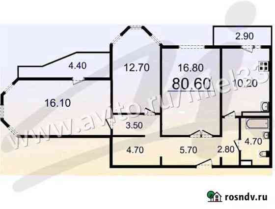 3-комнатная квартира, 80.6 м², 10/17 эт. на продажу во Владимире Владимир