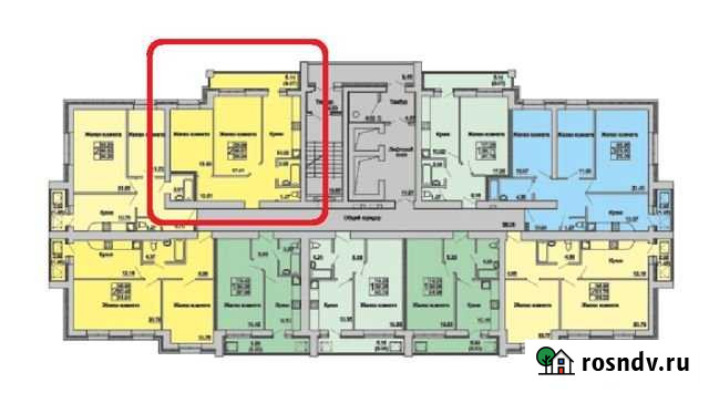 2-комнатная квартира, 58.9 м², 16/16 эт. на продажу в Кирове Киров - изображение 1