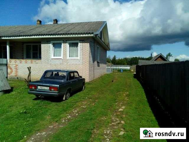 Дом 56 м² на участке 8 сот. на продажу в Боровичах Боровичи - изображение 1