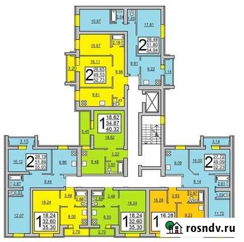 2-комнатная квартира, 53 м², 4/10 эт. на продажу в Саратове Саратов - изображение 1