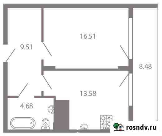 1-комнатная квартира, 52.8 м², 3/18 эт. на продажу в Иваново Иваново