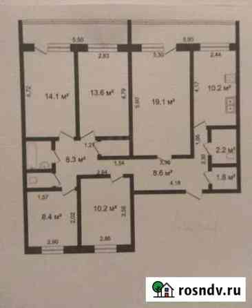 5-комнатная квартира, 109.6 м², 9/9 эт. на продажу в Рязани Рязань