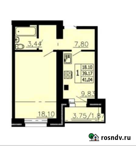 1-комнатная квартира, 39 м², 9/10 эт. на продажу в Орле Орёл - изображение 1