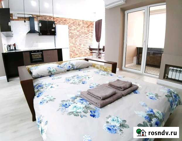 Квартира-студия, 42 м², 12/14 эт. в аренду посуточно в Аксае Ростовской области Аксай - изображение 1