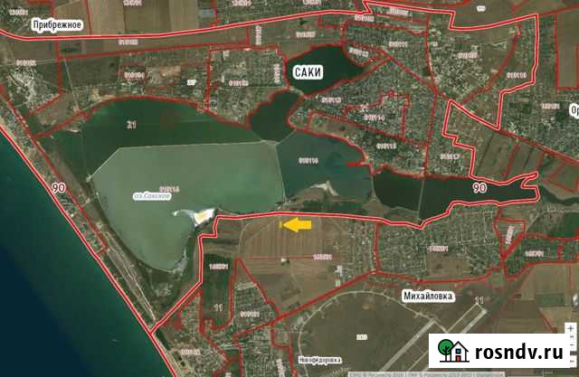 Участок СНТ, ДНП 50 сот. на продажу в Саках Саки - изображение 1