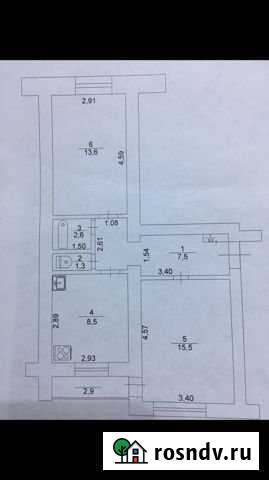 2-комнатная квартира, 49 м², 5/5 эт. на продажу в Завьялово Республики Удмуртия Завьялово - изображение 1