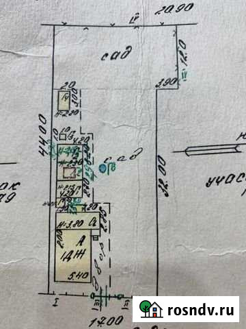 Дом 57 м² на участке 8 сот. на продажу в Калаче Калач - изображение 1
