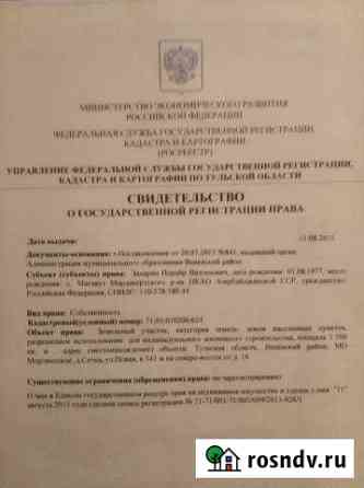 Участок ИЖС 15 сот. на продажу в Кашире Кашира